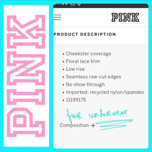 VS PINK Bra and Panty set - Picture 10 of 11